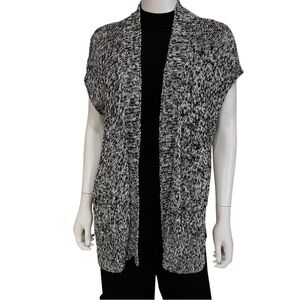 Eileen Fisher Organic Cotton Linen Open Cardigan